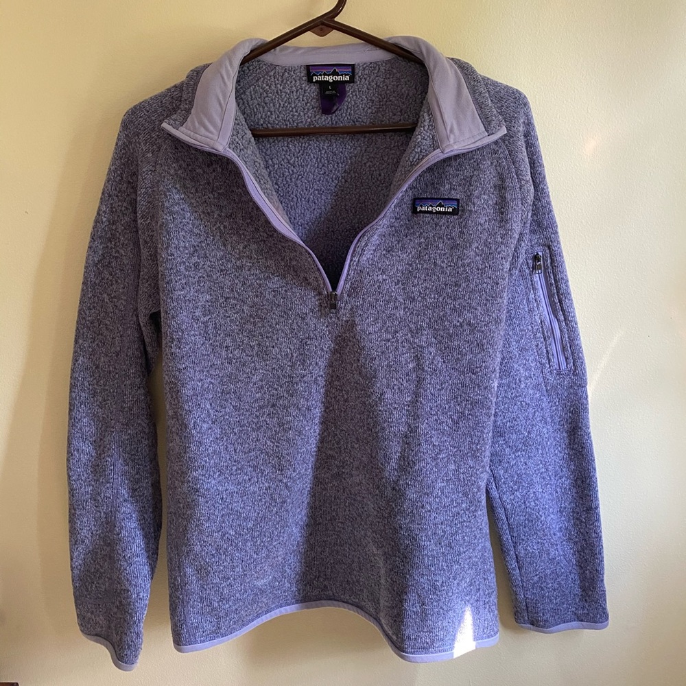 Women’s Patagonia Pullover (Purple)